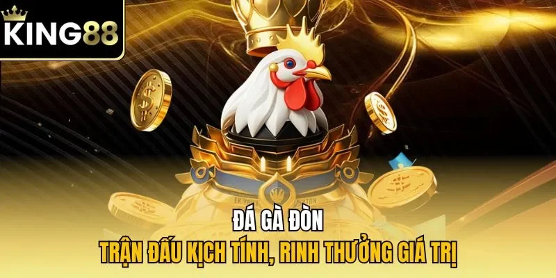 Đá gà đòn - Trận đấu kịch tính, rinh thưởng giá trị